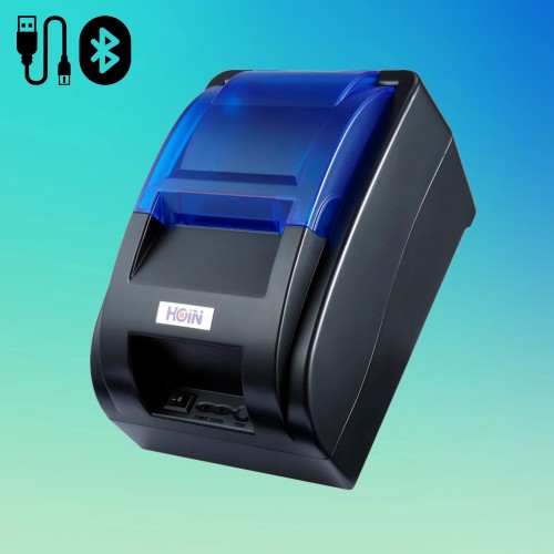 Impresora térmica de 58mm USB y Bluetooth Impresora térmica de 58mm USB y Bluetooth